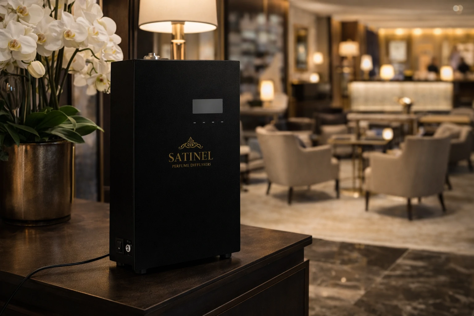 Dyfuzor zapachowy SATINEL SOFTAIR 250 w hotelu